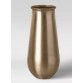 12" x 5" Decorative Metal Vase Brass